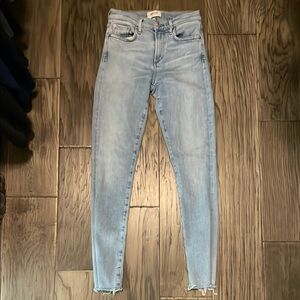 Agolde Light Blue Skinny Jeans